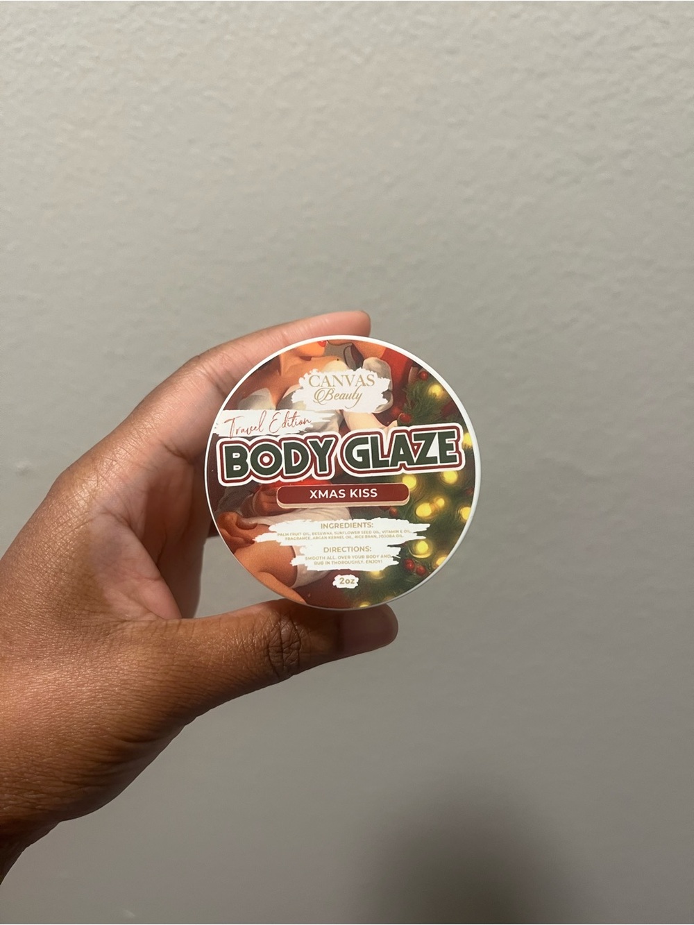 Canvas Beauty Body Glaze - Xmas Kiss
